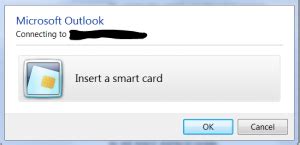 outlook 2010 prompting for smart card|Outlook 2010 and prompting for smart card .